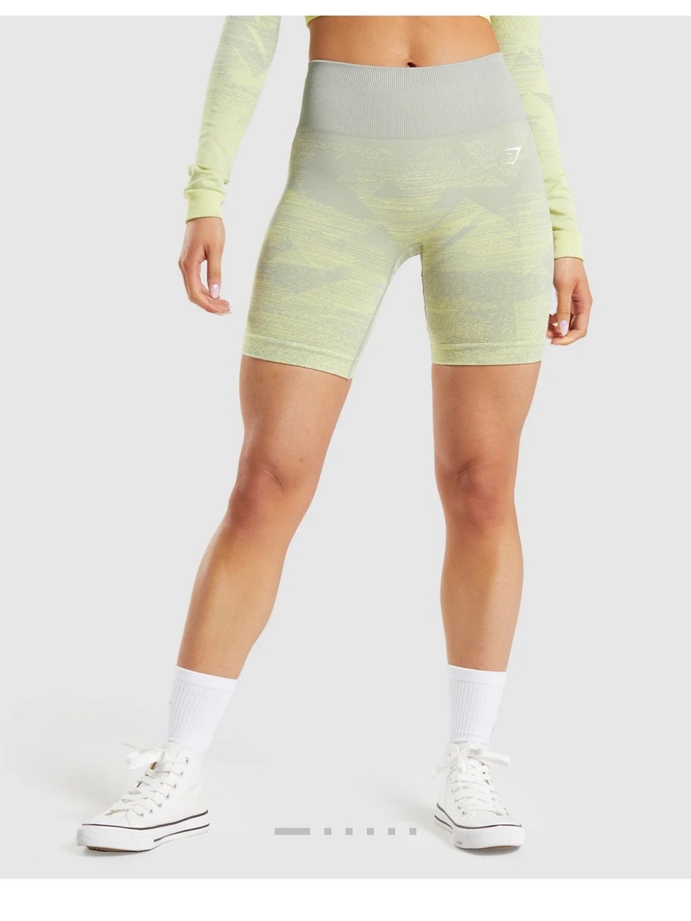 GYMSHARK ADAPT OMBRE SEAMLESS SHORTS size Large